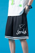 ！2023夏季男士速干短裤织带撞色五分裤宽松中裤DK501P25，男装休闲裤，电商B220