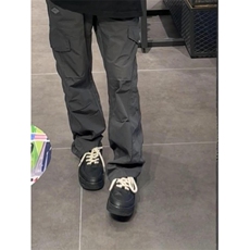 美式hiphop裤子贴标设计机能户外冲锋裤男vintage小众直筒休闲裤，男装休闲裤，星座1007（原301D）