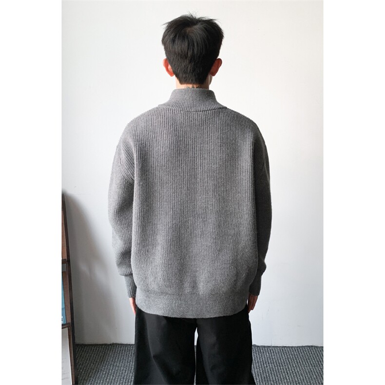 仓库现货30W件重磅成衣1000g开衫毛衣品牌品质M-3XJM25714-特P44,男装针织衫/毛衣,电商A022