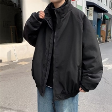 冬季立领宽松潮牌棉衣男女休闲飞行服外套棉服灯芯绒加厚JM9050，男装夹克，星座1116A-1（原606A）