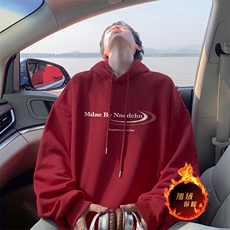 抖音得物供货可提供视频秋冬重磅美式宽松连帽卫衣DL2099，男装卫衣，电商A486