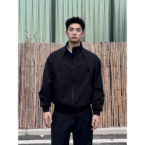 美式棒球服外套男款春秋季痞帅高级感工装飞行员夹克男生开春风衣