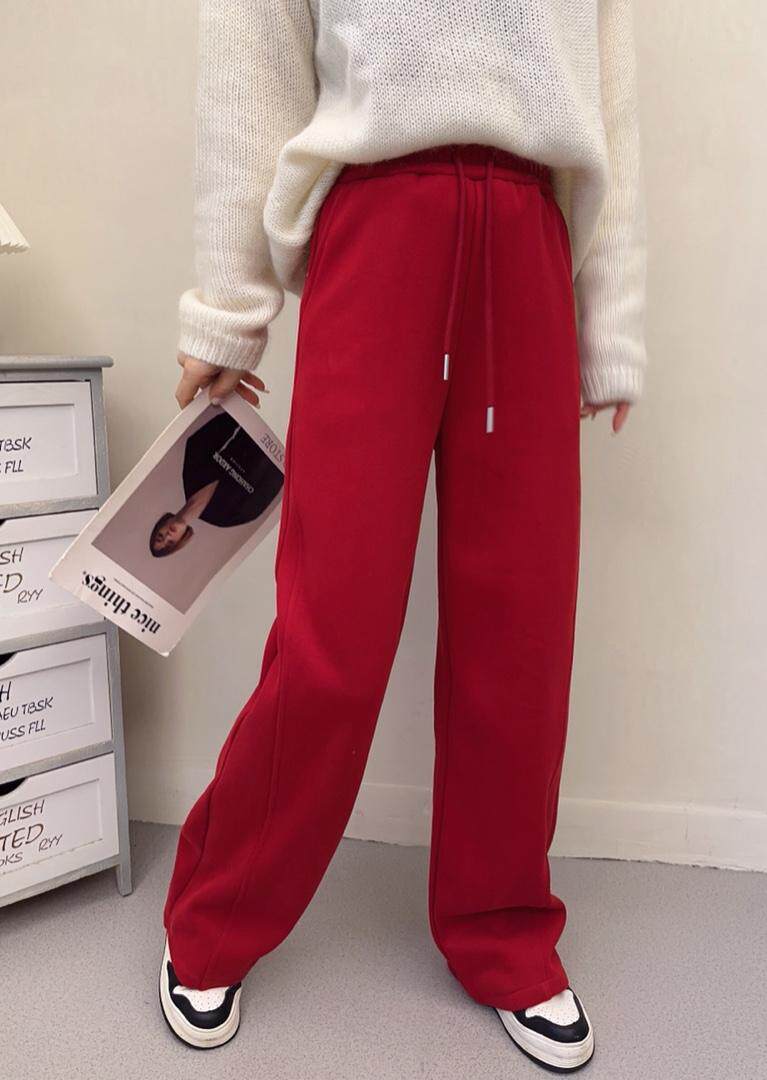 2022加绒卫裤，女装休闲裤，曼希野