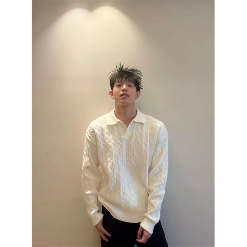 网图慎用B216D1201P75量大优惠2025秋冬男士麻花毛衣,男装针织衫/毛衣,电商B216（原B302）