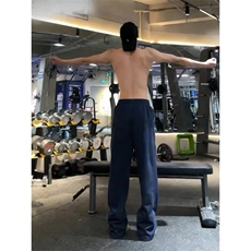 美式健身运动弯刀休闲裤ZK0456-特批35，男装休闲裤，星座313A(原308A-2)