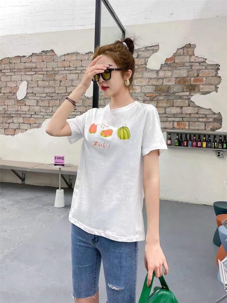【现货】 水果T恤 SM，女装T恤，L.F.original邻风