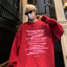 高质量！秋冬季半高领毛衣男士加绒加厚线衣针织衫男DMY523-特P38，男装针织衫/毛衣，电商B371