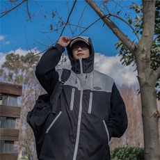 特P60秋冬动款棉衣冲锋衣连帽马甲男拉链外套加厚夹克MJM271，男装夹克，电商B370