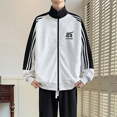 春季现货开杉宽松套头半高领卫衣男DSA157B-W5868-P55，男装卫衣，电商A157B