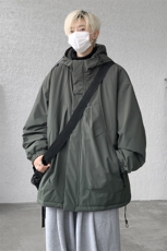 8XL-M冲锋衣外套男加棉加厚夹克秋冬户外登山服JK1313厚P100控118，男装夹克，电商D206-1