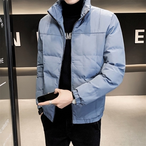 店主风棉衣男 2024冬季新款纯色修身跑量立领棉服外套MY2382-p125图片