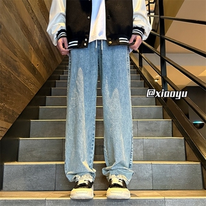 XZ616 秋季新款复古设计感刺绣牛仔长裤 TY981 P55控68图片