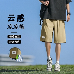 短裤夏季薄款沙滩裤裤子宽松运动休闲五分裤DK510-特批-1739图片