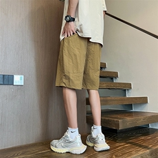 夏季高密尼龙运动沙滩短裤前后斜插大口袋休闲短裤男K1007P35，男装牛仔裤，电商C323