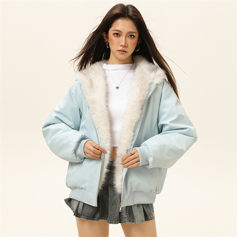 潮流宽松连帽棉服高街潮牌休闲棉衣A161-9981,男装棉衣,电商A161