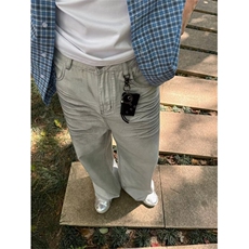 美式复古阔腿牛仔裤男春季新款高腰宽松显瘦百搭直筒拖地裤子，男装牛仔裤，星座506A