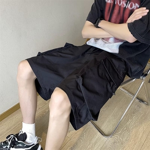 男青春流行五分裤日系春秋潮流工装裤QK47P30图片