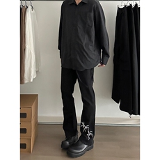 竹子新中式牛仔裤高品质不掉色不起球某音cleanfit穿搭，男装牛仔裤，星座310A-4