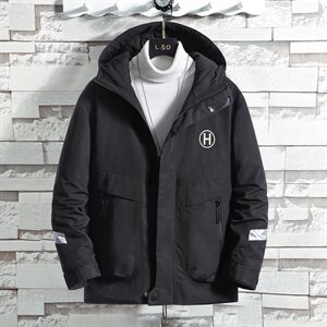 男士休闲连帽加厚保暖棉衣外套棉服棉袄冬季防寒开衫男装M988图片
