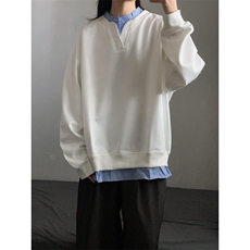 高质量假两件秋季休闲卫衣，男装卫衣，星座1210-1