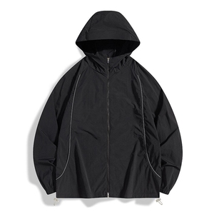 UPF50+有报告 凉感轻薄透气宽松大码潮流防晒服 DQC657-P48图片