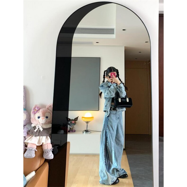 【有货】美式复古垫肩牛仔外套男女款潮牌条纹夹克J7009HH-特P70,男装夹克,星座1007（原301D）