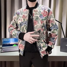 风唐装外套男刺绣潮牌手工长裤中式盘扣牛仔唐装外套男女，男装工装外套，星座506A