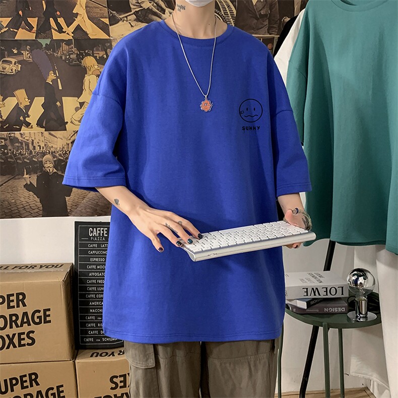 DX17072-P20纯短袖t恤男大码半袖打底衫宽松体恤衫港风,男装T恤,电商A040