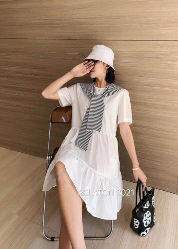 披件两件套连衣裙，女装连衣裙，雪蘭桐