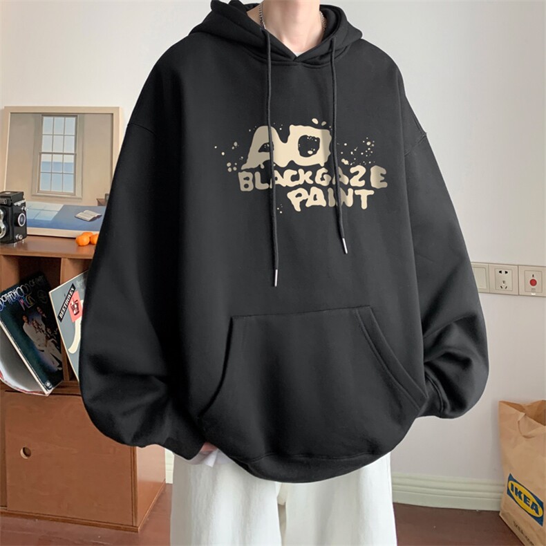 ！连帽圆领卫衣男装港风帽衫男LM145-P35,男装卫衣,电商B367