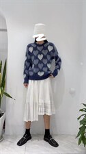 韩版爱心珍珠毛衣，女装针织衫/毛衣，SHANGCHUN·W 汪尚春