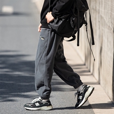 2024冬季新款cityboy日系加绒加厚束脚休闲运动裤K255-P45控78，男装休闲裤，星座914-3