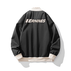 定制螺纹字母刺绣大码M-5XL夹克男:100%聚酯纤维JK77944P85控138，男装夹克，星座227-7
