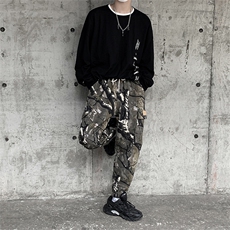 【】A003-HX1190+HZ7207-P105秋装新款长袖T恤时尚套装，男装套装，电商A003