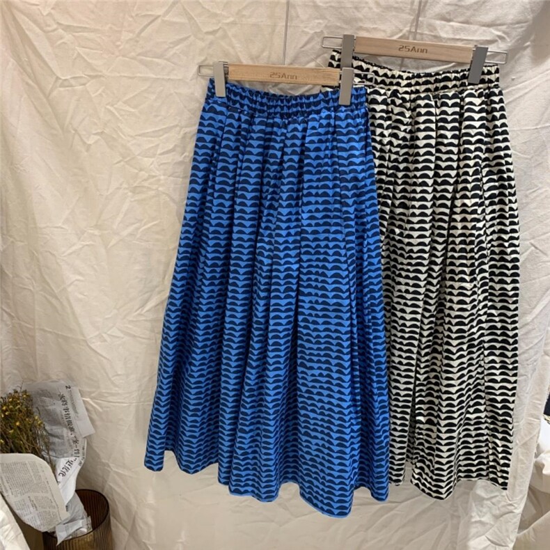 防晒外套+波浪半身裙，女装半身裙，25Ann·Studio