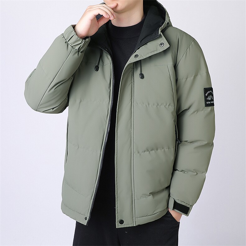 M9808-P88冬季新款连帽加厚宽松棉衣外套,男装棉衣,星座109-1