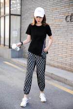 现货供应：休闲时尚套装M一XXL，女装套装/套裙，拉思维加丝