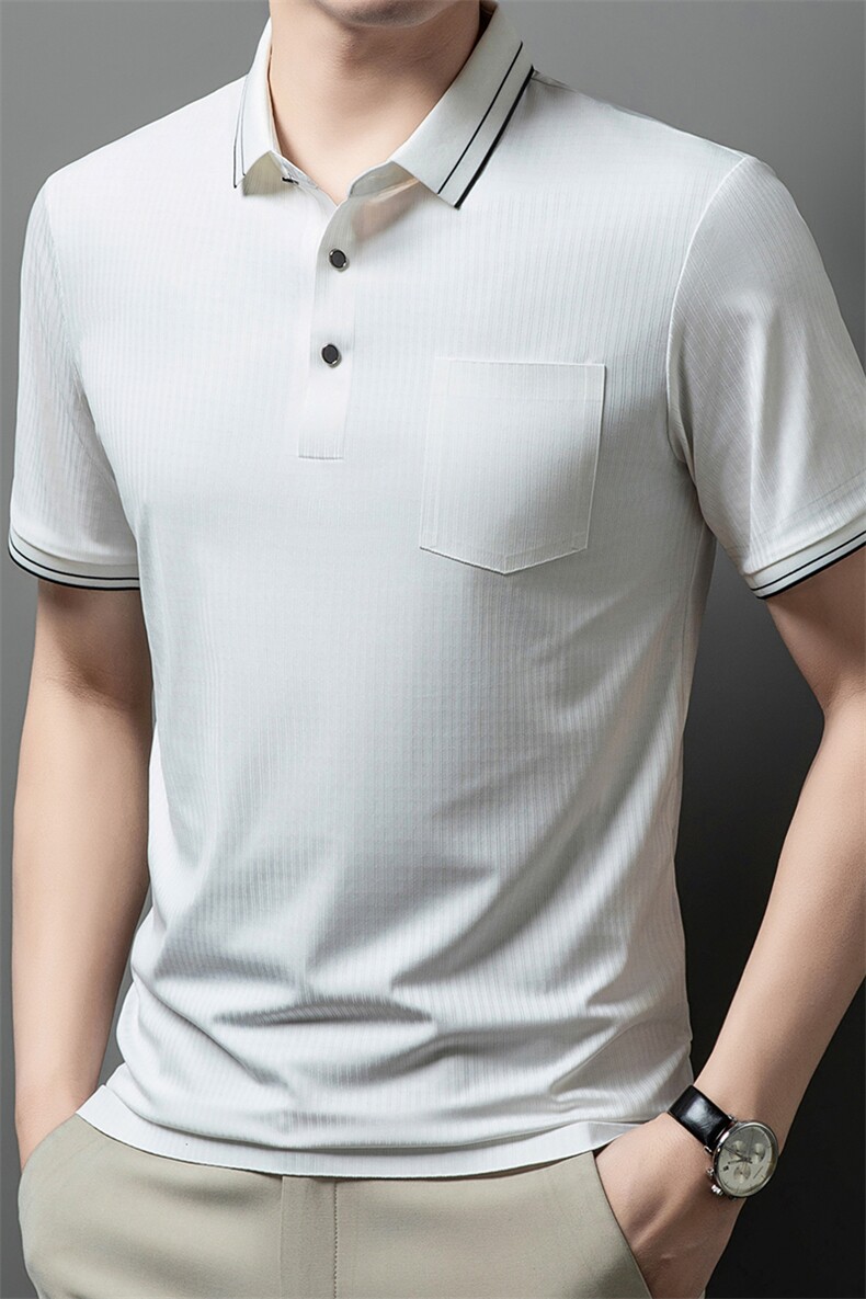 2026夏季休闲时尚Polo衫男短袖夏季青年百搭T恤男上衣QP1820-P63,男装T恤,星座1105-3