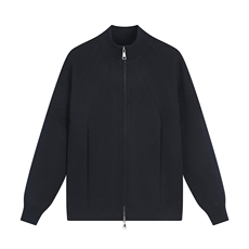 M03-特P55纯色立领针织开衫毛衣外套男宽松日系慵懒男装秋冬季，男装针织衫/毛衣，电商D310B