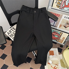 新款休闲裤西裤夏季休闲九分商务修身直筒男士长裤YK349P34，男装西裤，星座1013-1