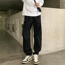 902-102-P55棉束脚休闲裤男卫裤搭配卫衣夹克毛衣牛仔裤子，男装休闲裤，星座902A