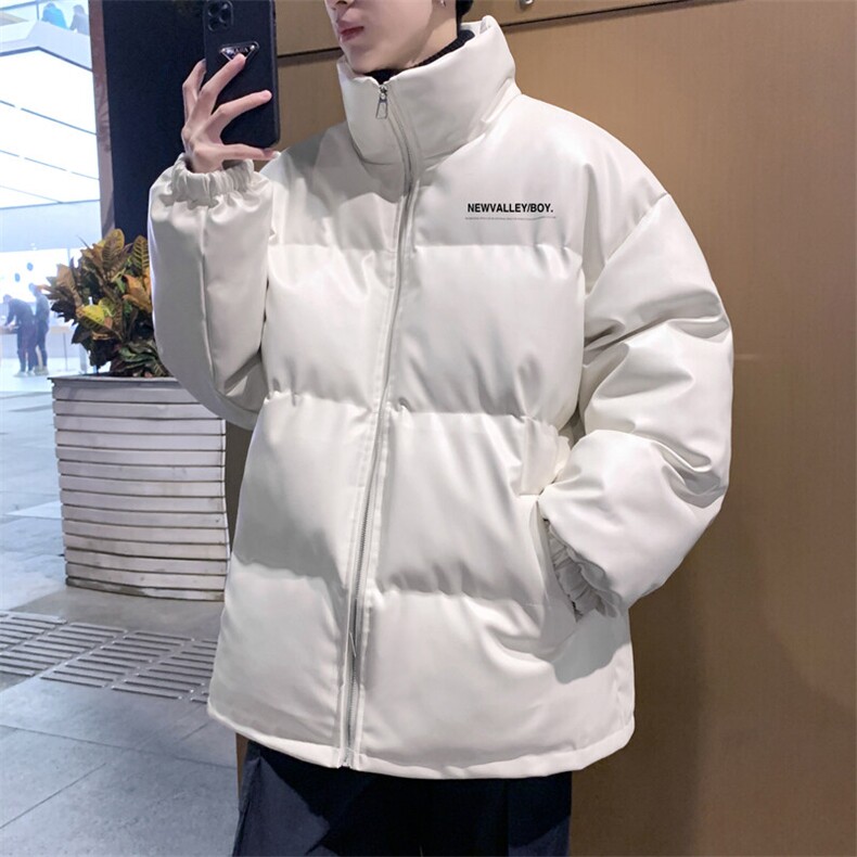 现货2025新款PU皮棉衣宽松版外套M2888P85直播,男装棉衣,星座1904A-1