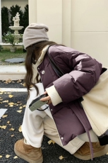 时尚休闲羽绒服白鸭绒时尚潮流2024年冬季新款，女装羽绒服，秀美人生