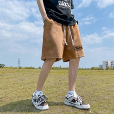 重磅夏季麂皮绒休闲短裤休闲五分裤JDK473-特p25控48，男装牛仔裤，电商B370