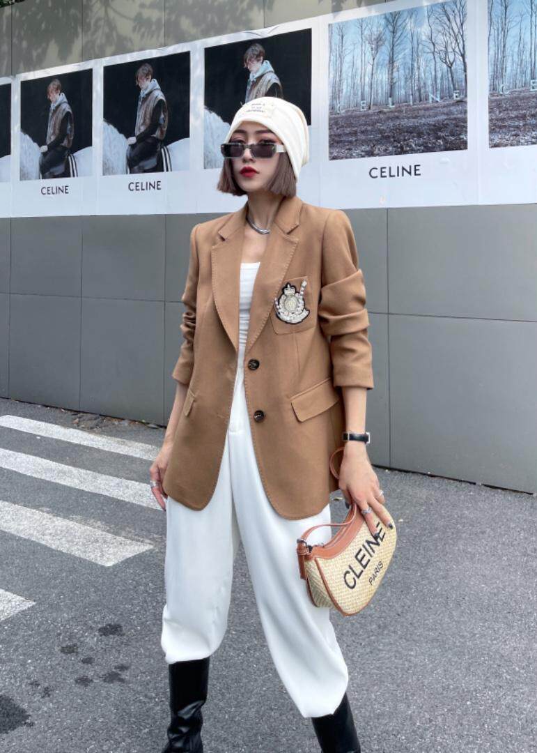 精仿西装外套，女装西装，秋莎明月