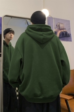 秋冬新款加绒加厚美式复古风卫衣男oversize潮牌-A993P45加绒P50，男装卫衣，电商B241
