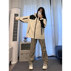 美式复古hiphop嘻哈冲锋裤潮牌冬季加厚，男装休闲裤，星座310A-4