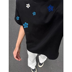 高品质纯棉短袖-宽松落肩款TX1570，男装T恤，星座208-5