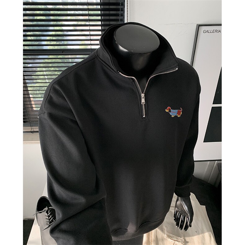 美式潮牌直播抖音得物高品拉链立领卫衣外套W5815P45加绒50，女装短外套，电商C408-1(原B339-1)