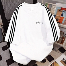 白色拼黑织带